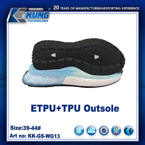 Nontoxic TPU Rubberized EVA Sole Waterproof Rubber Traction Sneaker Outsole