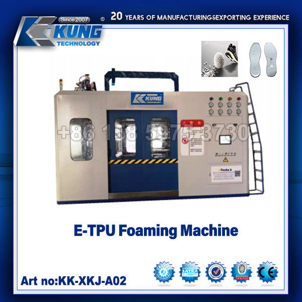 E-TPU Foaming Machine Automatic E-TPU Molding Machine For Shoe Making