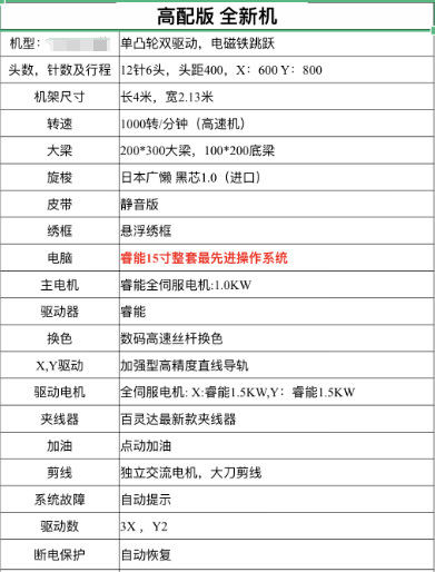 1000r/min Shoe Making Machines 6 Head Embroidery Machine