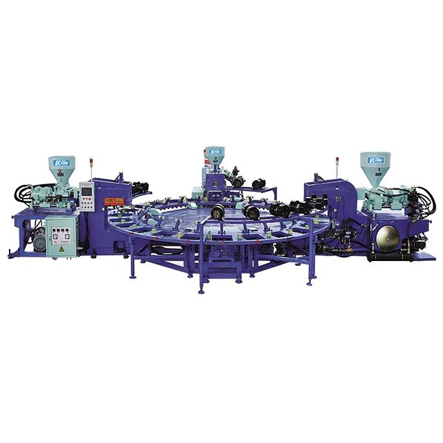 270m3 Capacity Polyvinyl Chloride Shoe Injection Molding Machine For Footwear