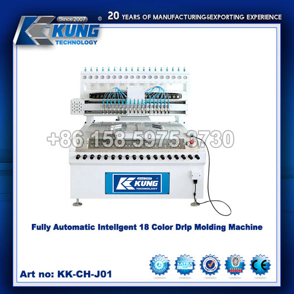 Intelligent 18 Color Drip Molding Fully Automatic Shoe Making Machine