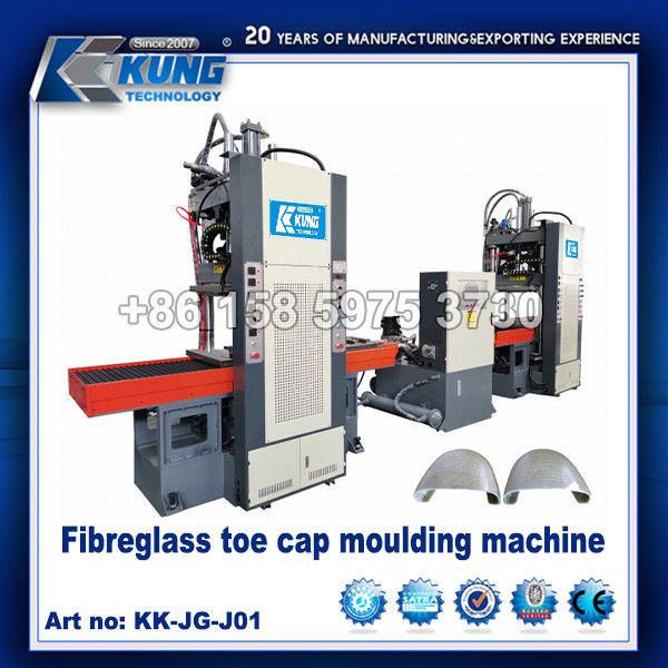 Advanced Fibreglass Toe Cap Moulding Machine / Shoe Making Equipment For Sale