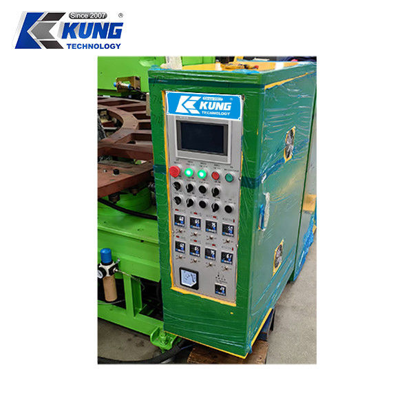 Full Automatic Plastic PVC Mix Color Air Blowing Injection Molding Machine