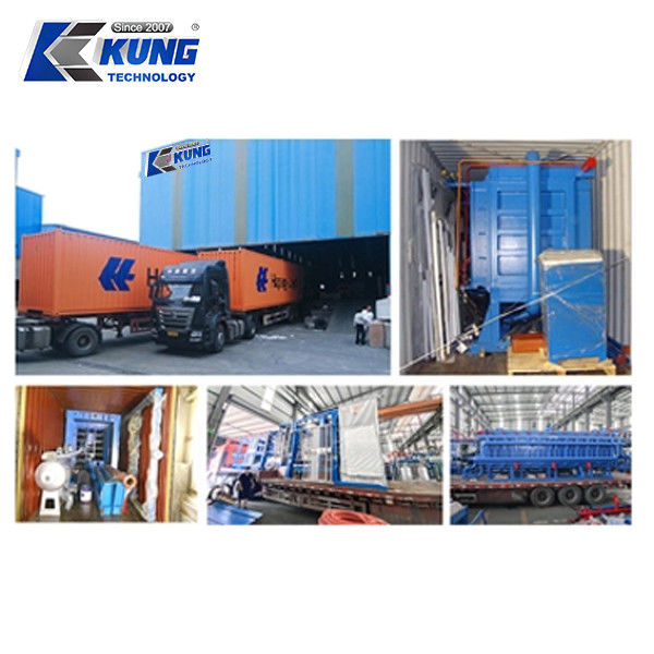 Automatic EP Series ETPU EPP Foam Moulding Machine For Insulation Foam Box