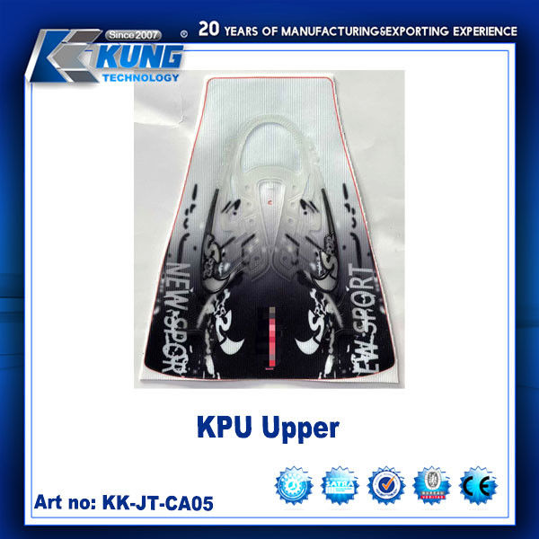 High Performance KPU Shoe Upper Flexible Breathable Anti Slip For Sports / Running Custom Colors Available