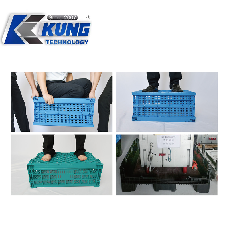 Wheeled folding turnover boxes for shoe factory🏭!
Easy move 🛞| Space saving📦 | Strong durable👍