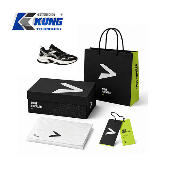 Innovative shoe-making accessories offering custom shoe boxes hang tags shopping bags and tissue paper for shoemaking packaging