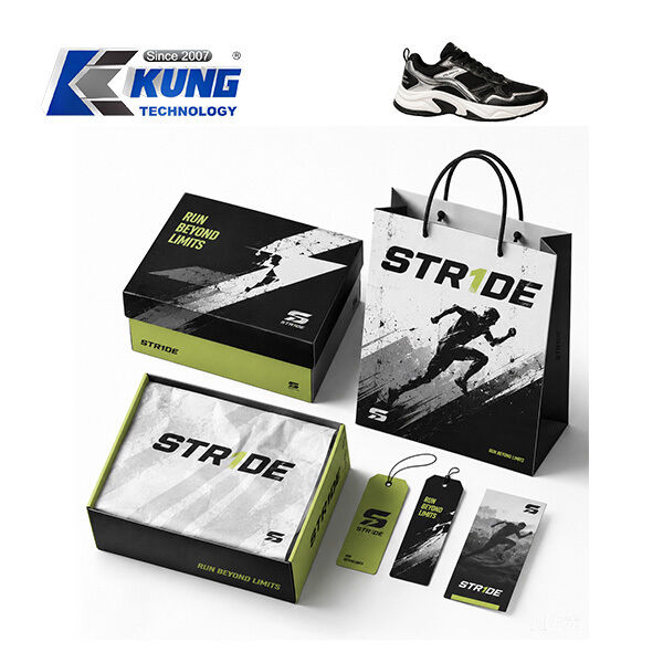 Innovative shoe-making accessories offering custom shoe boxes hang tags shopping bags and tissue paper for shoemaking packaging