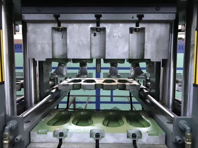 Two Station Double Color EVA Foaming Machine Shoe Machine