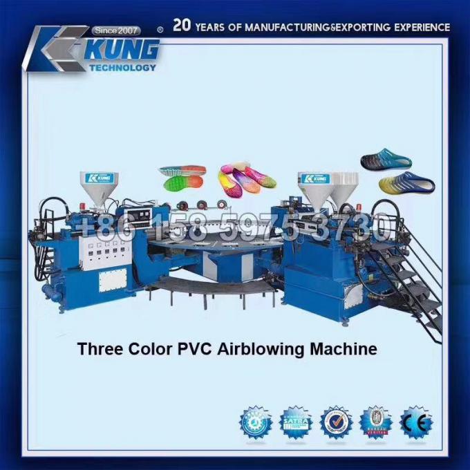 Three Color PVC Airblowing Machine