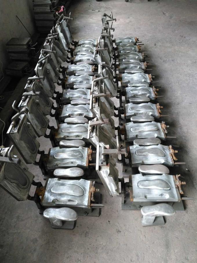 6 Stations Single Color PVC Airblowing Machine
