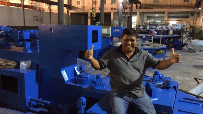 6 Stations Single Color PVC Airblowing Machine