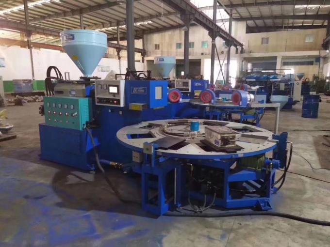 6 Stations Single Color PVC Airblowing Machine