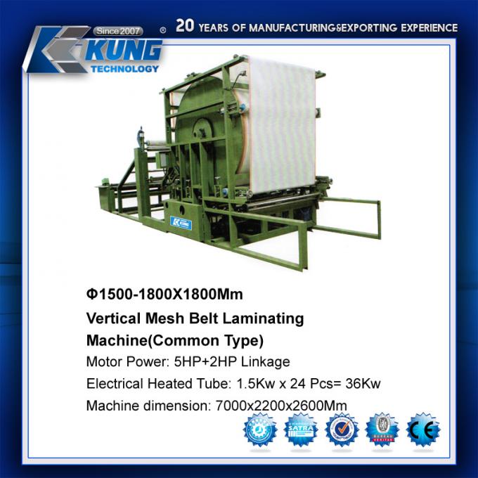 Top Selling Mesh Belt Lamination Machine for Material Compound