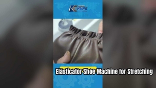 Ayakkabı Üst Kısmının Esnetilmesi ve Takılması için Otomatik Elastikatör Ayakkabı Makinesi